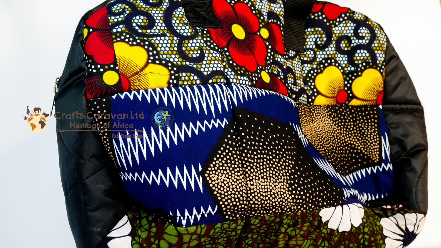 Ankara Print Tote Bag