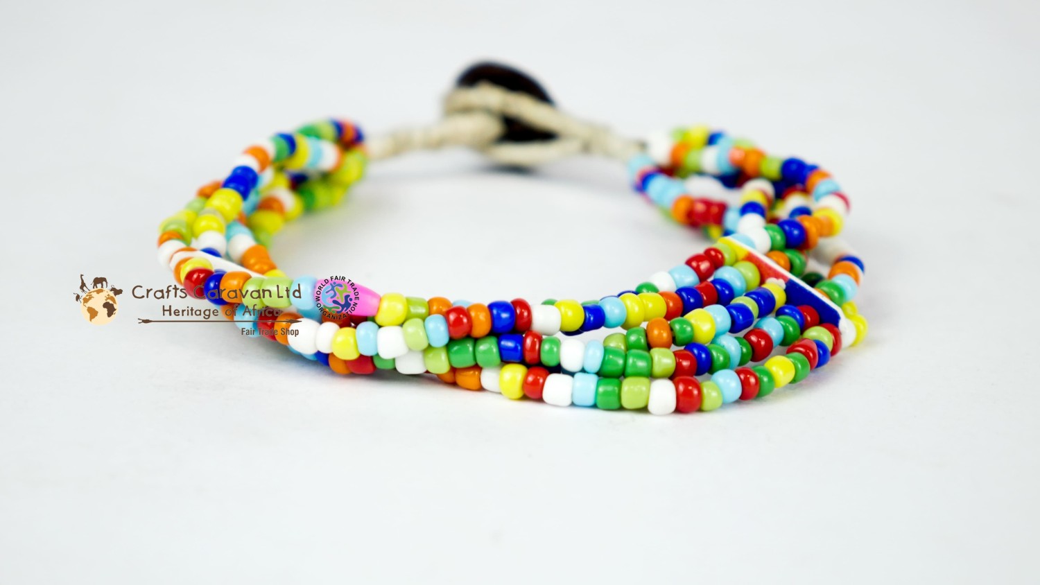 Multi-Layered Colorful Beaded Bracelet